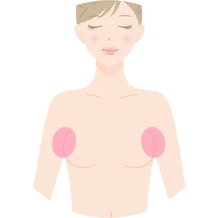 脇を示すイラスト