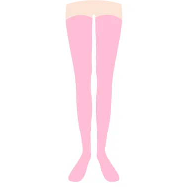 足を示すイラスト