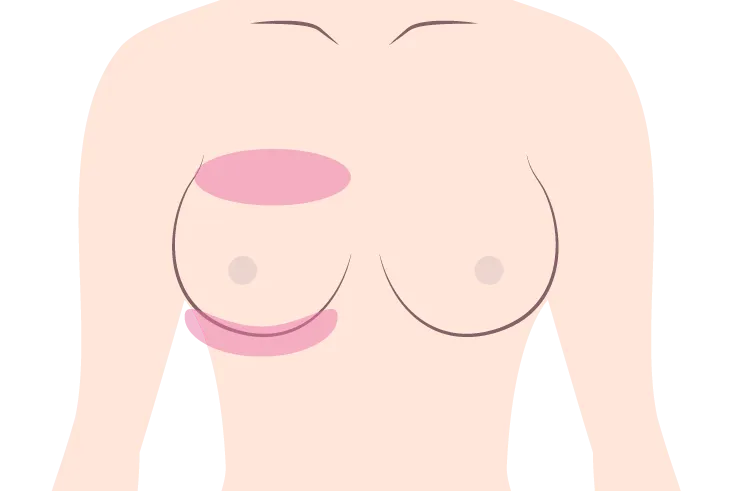 トップとアンダーのバランスを整える