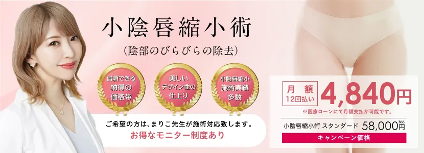 BELINDA岡山院・小陰唇縮小術ページFV